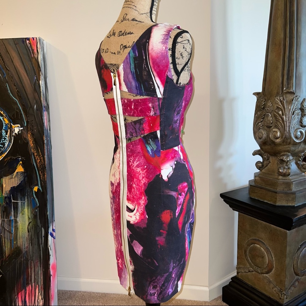 New Escada Delphi Dress in “Fantasy”- Euro-40 U.S.-10 - Picture 7 of 15